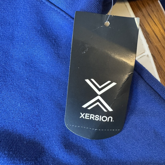 Xersion 2XL Big & Tall French Terry Hoodie Blue Depth Soft Touch NWT Streetwear - Picture 9 of 14